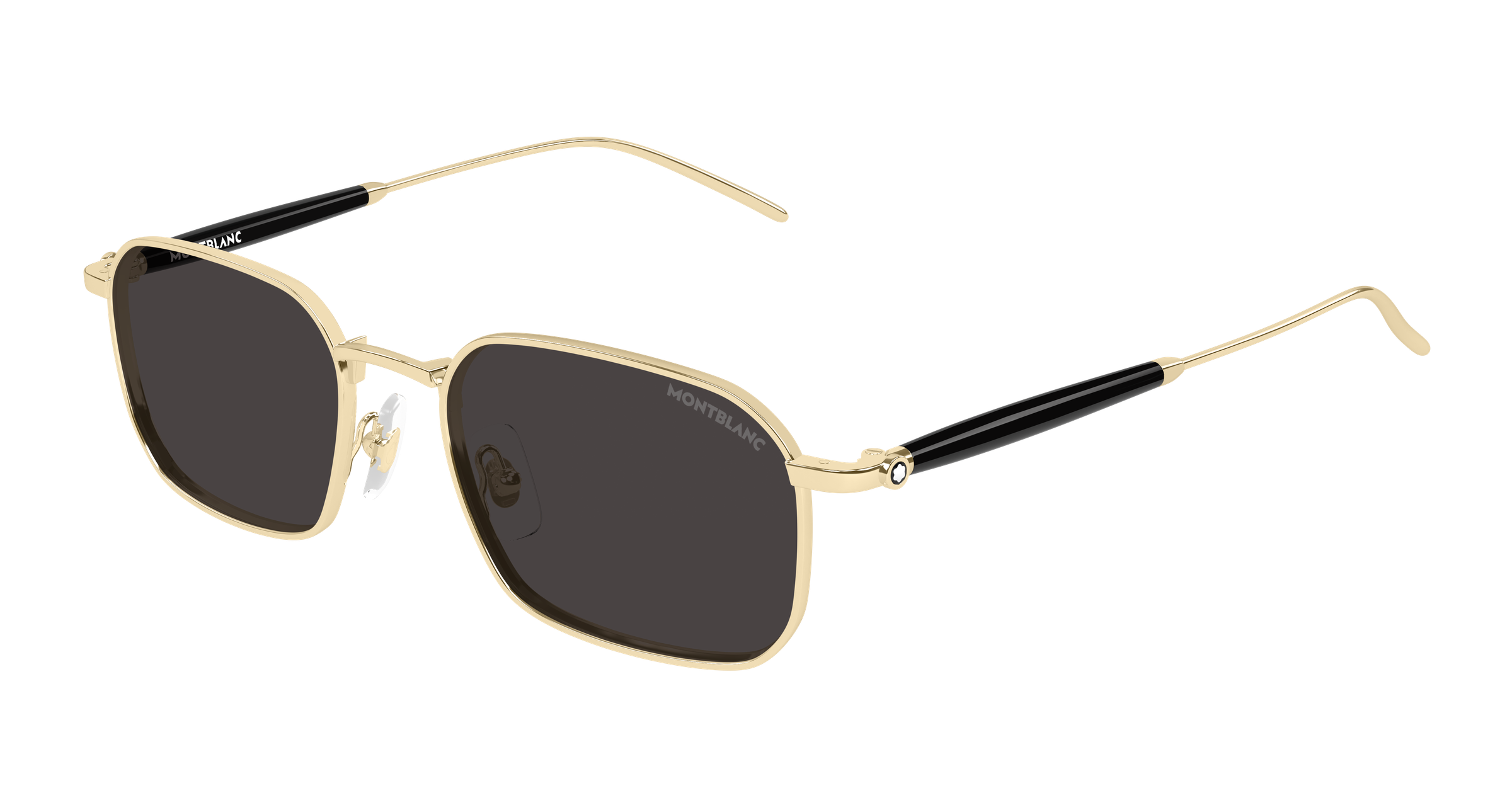 Montblanc MB0441S 001 gold gold grey 52