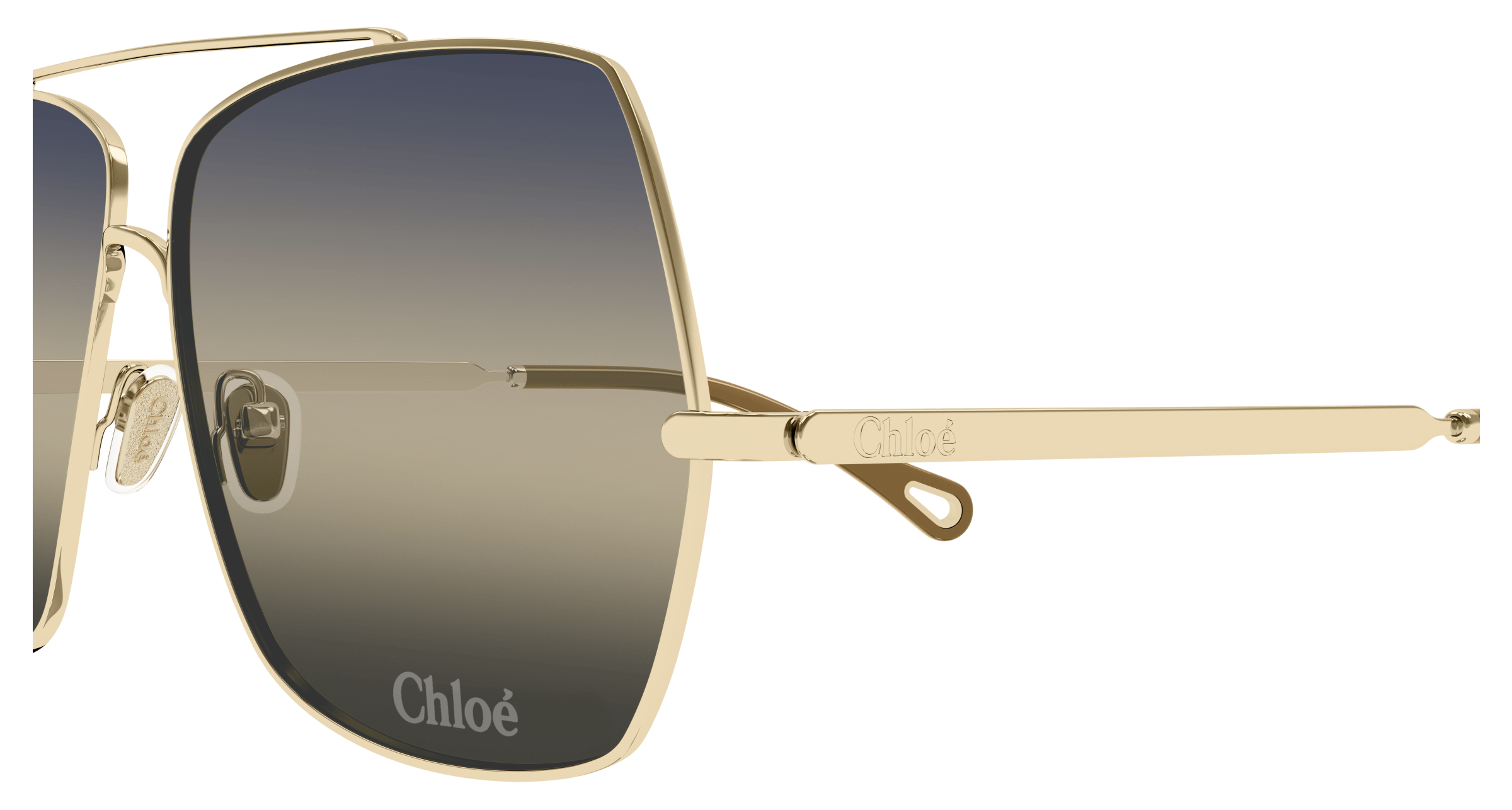 CHLOE CH0278S 006 gold gold blue 62