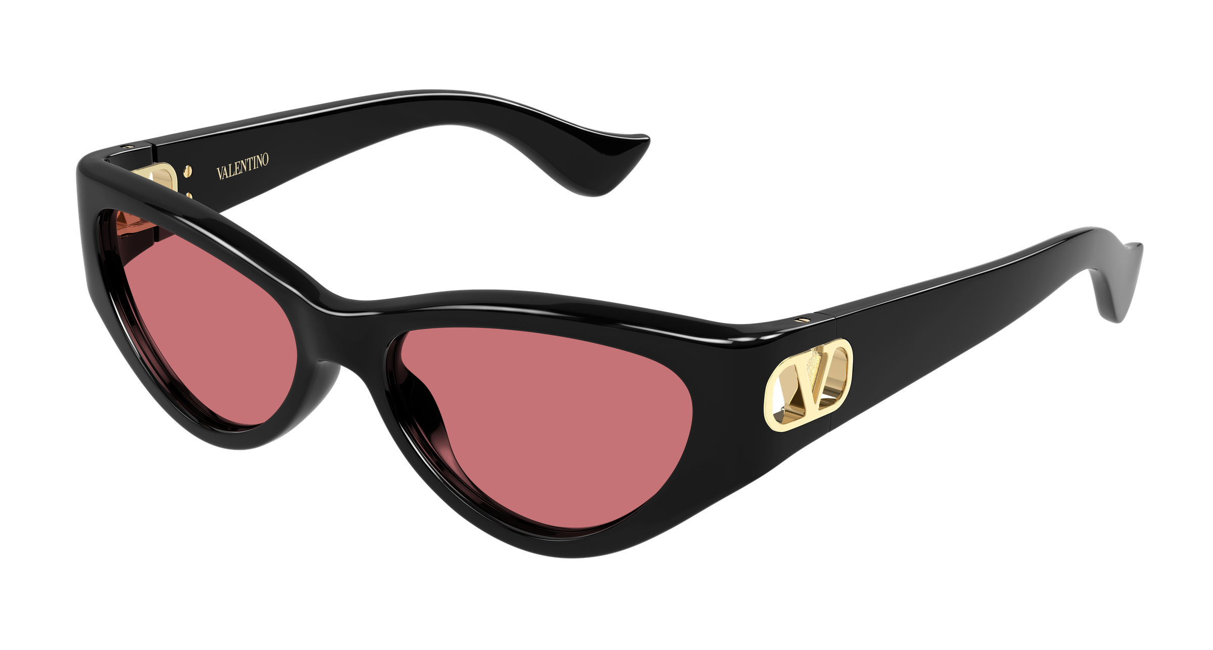 Valentino VG0014S 002 black black red 54