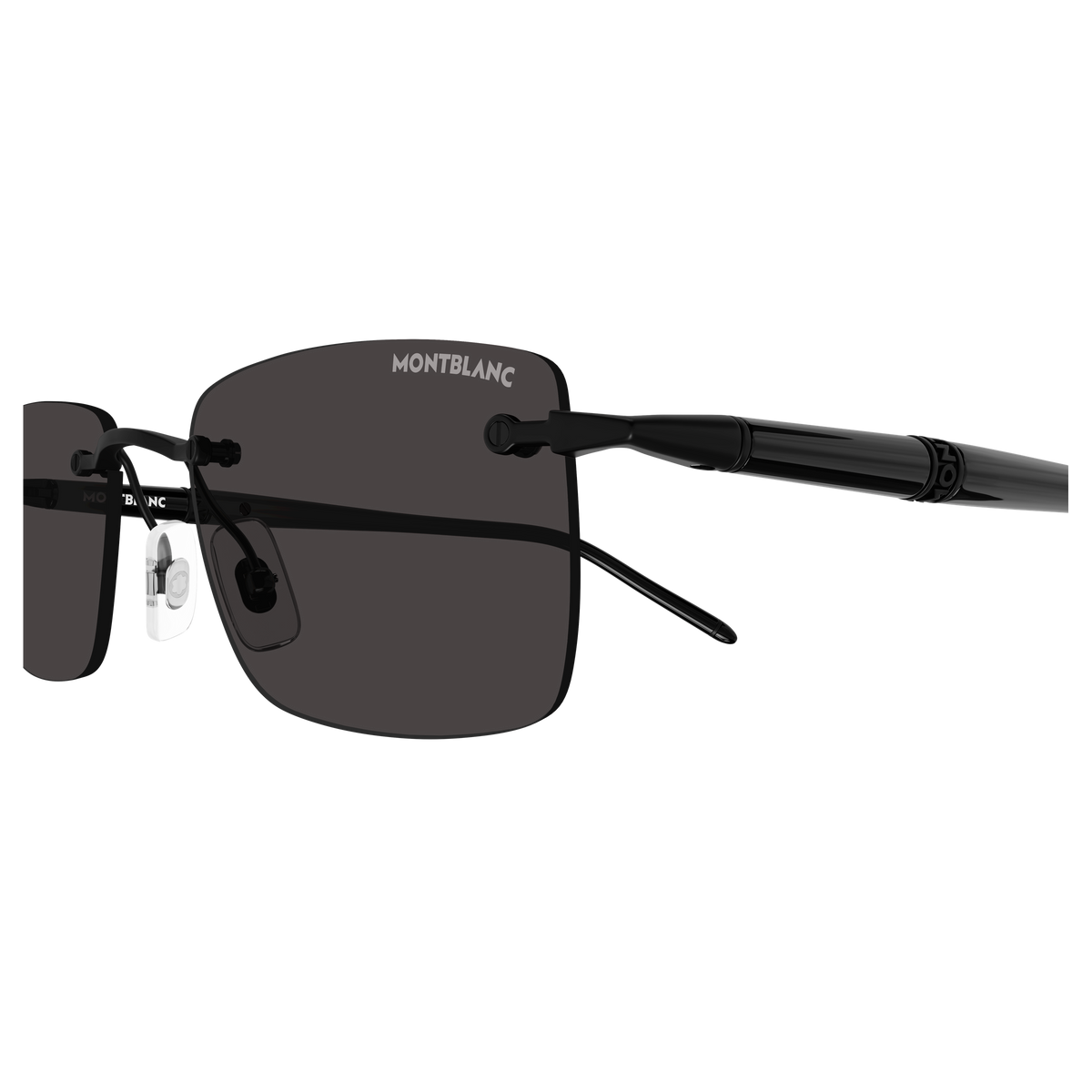 Montblanc MB0344S 011 black black grey 54