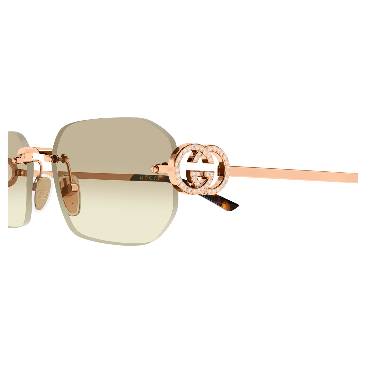 Gucci GG2228S 004 gold gold brown 57
