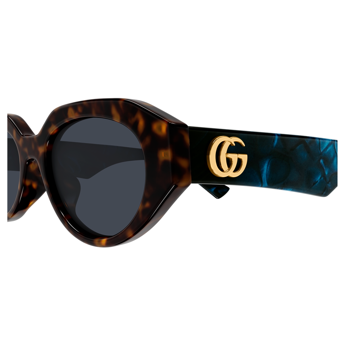 Gucci GG2206SA 004 havana blue blue 53