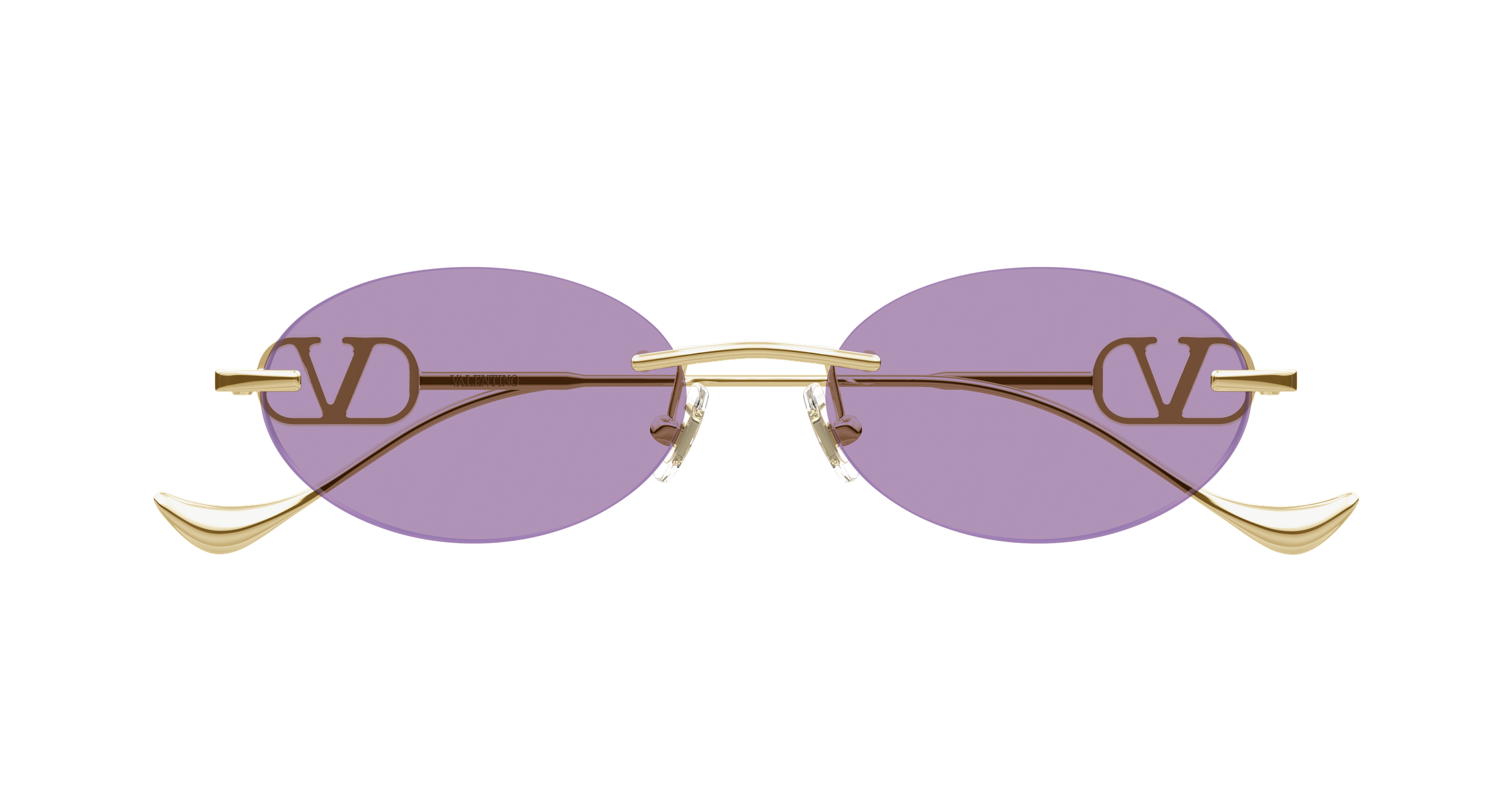 Valentino VG0032S 004 gold gold violet 53
