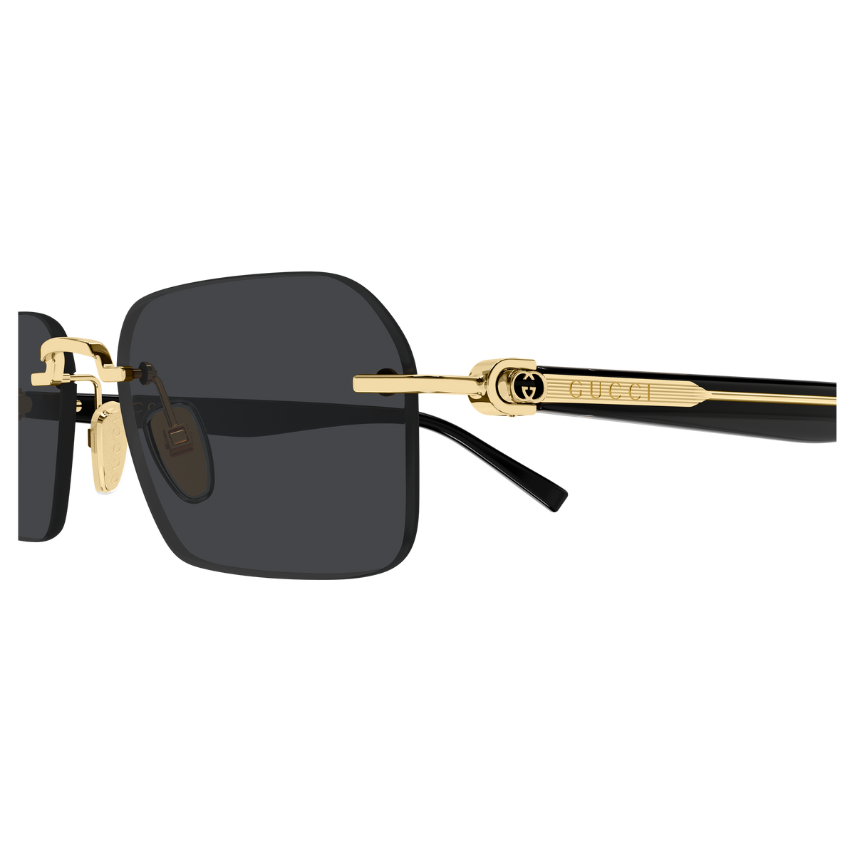 Gucci GG2259S 001 gold black grey 55
