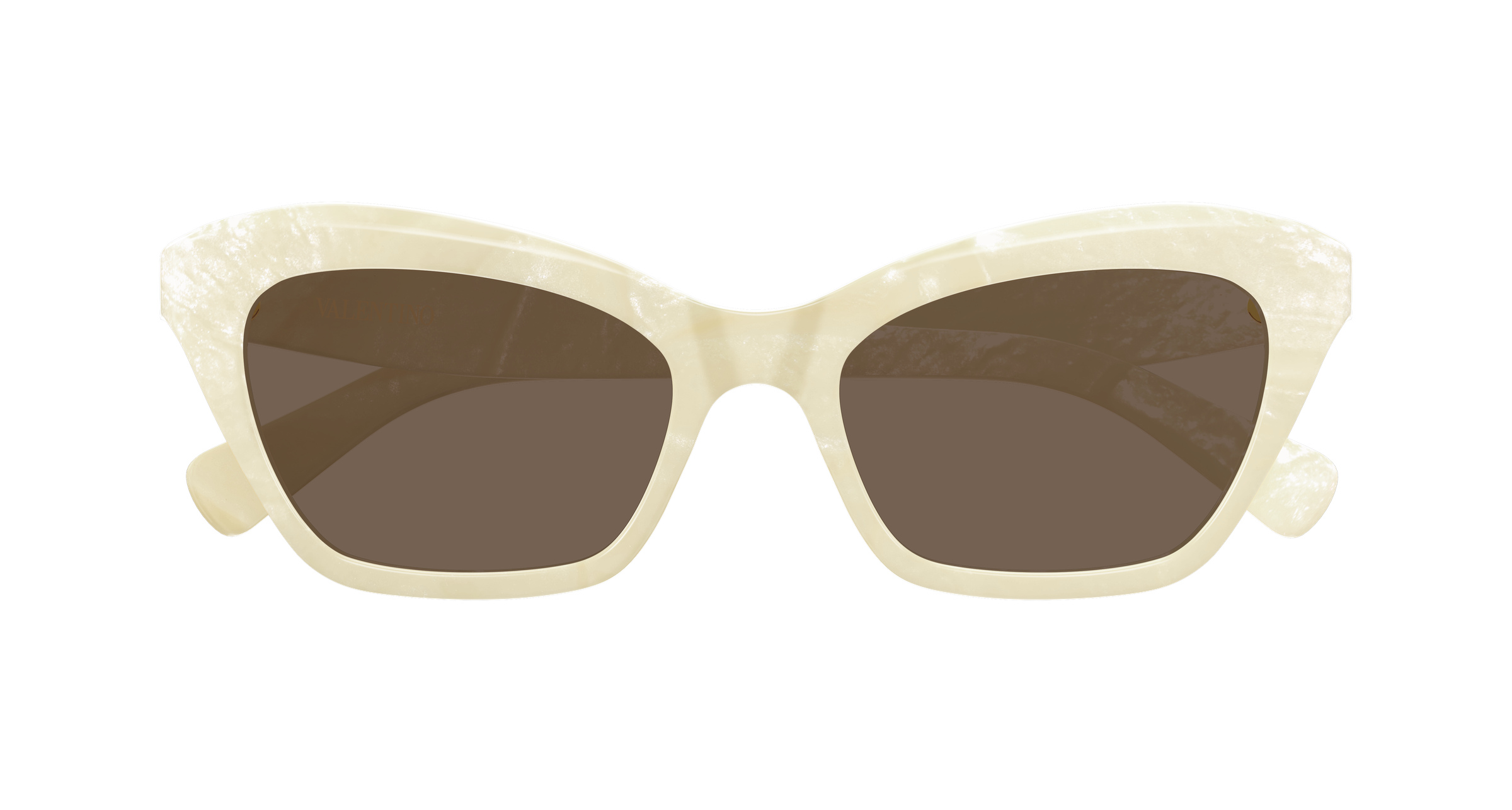 Valentino VG0009S 003 ivory ivory brown 52