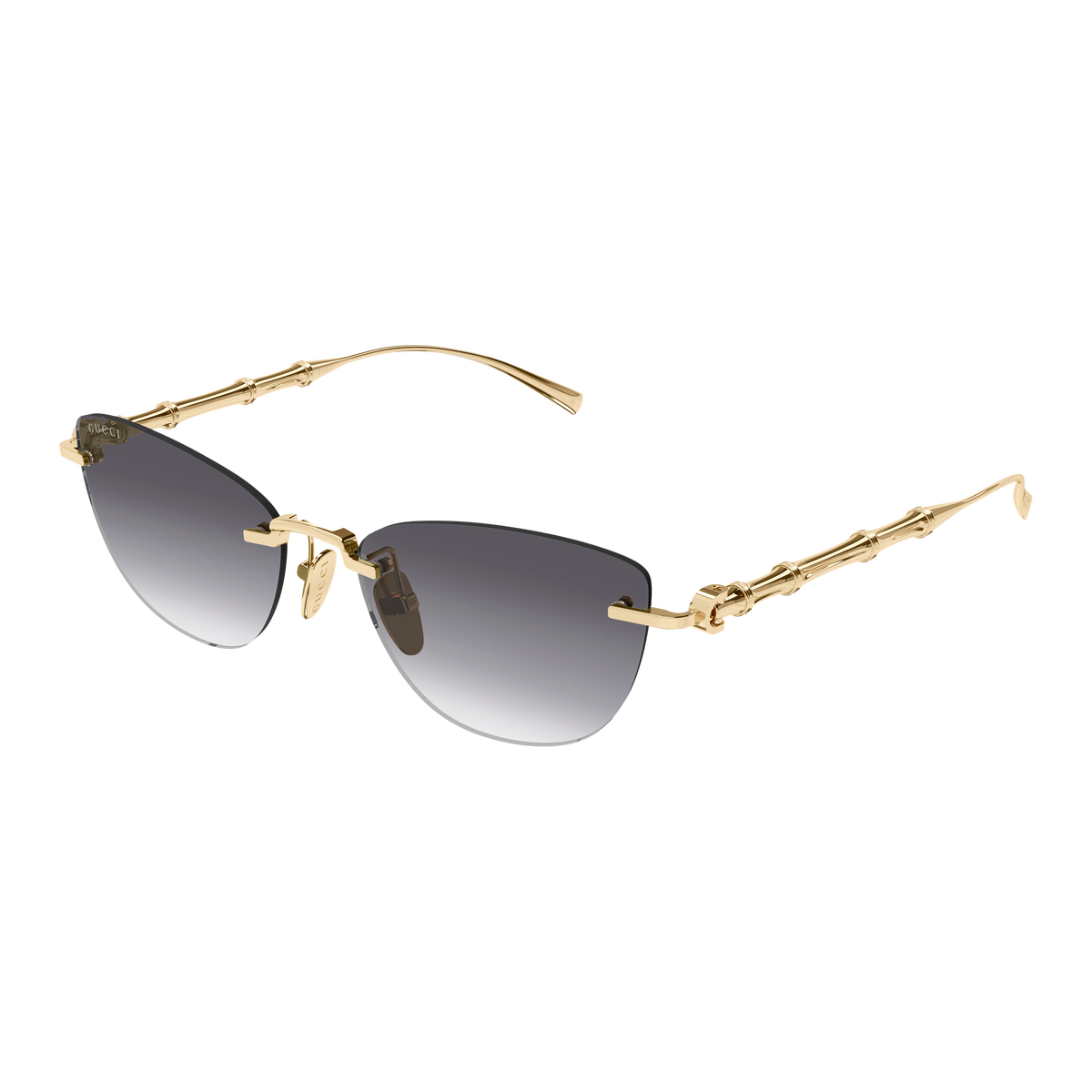 Gucci GG2063S 001 gold gold grey 55