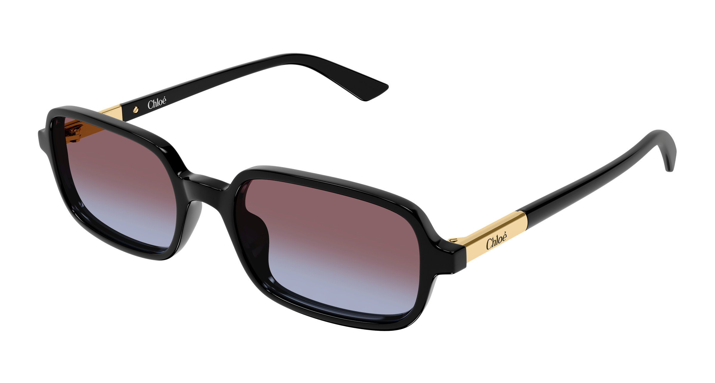 CHLOE CH0363S 001 black black red 53