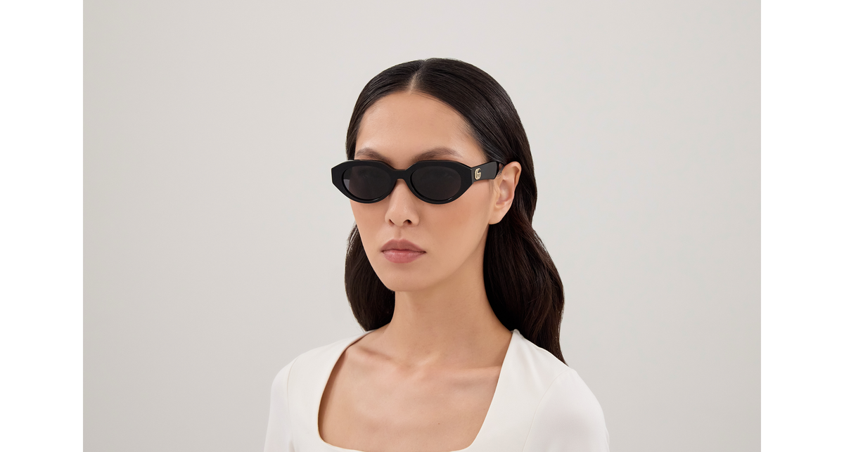 Gucci GG2206SA 001 black black grey 53