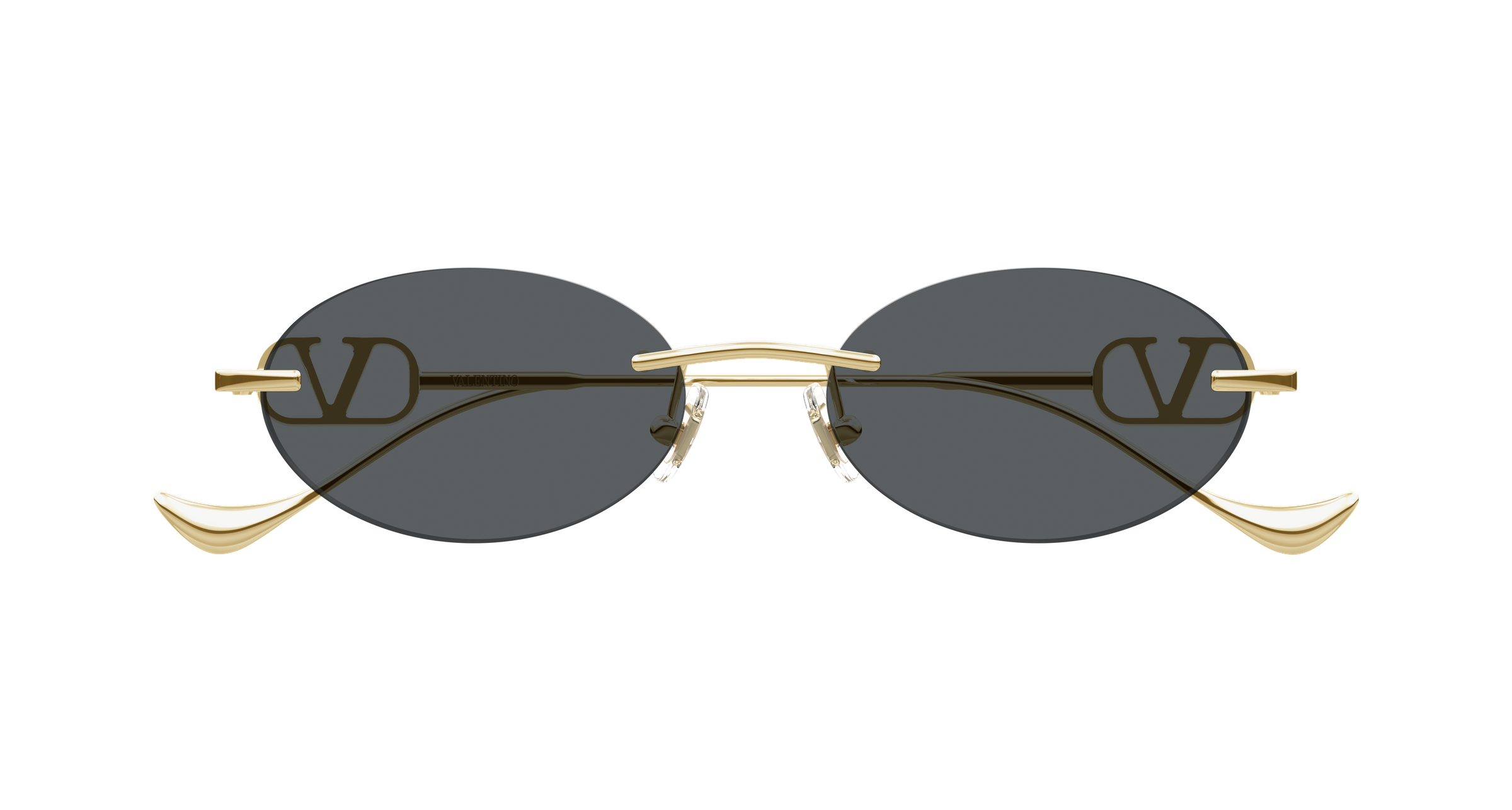 Valentino VG0032S 001 gold gold grey 53