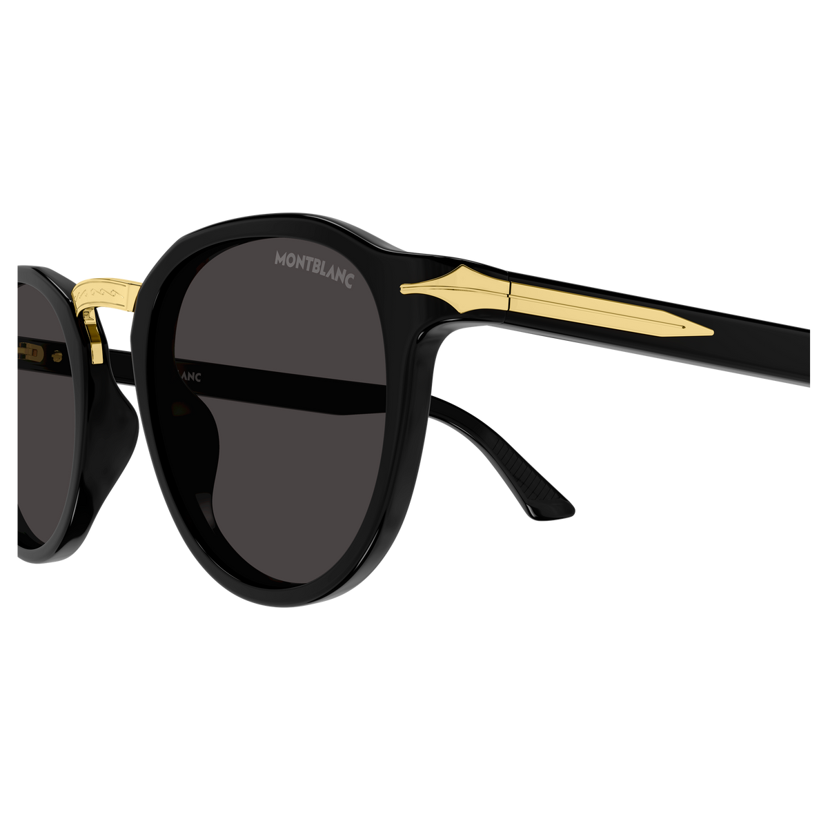 Montblanc MB0515S 001 black black grey 49