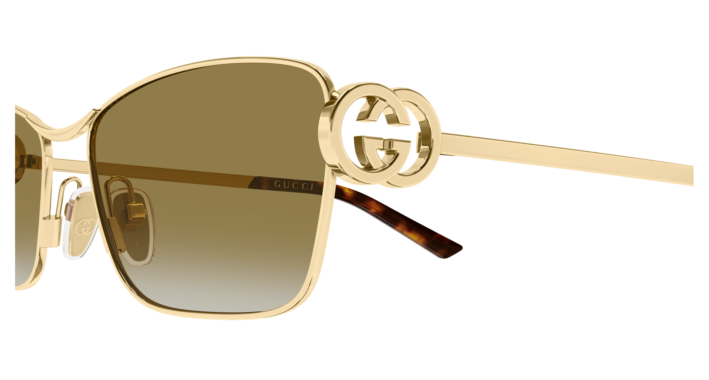 Gucci GG2045S 003 gold gold brown 58