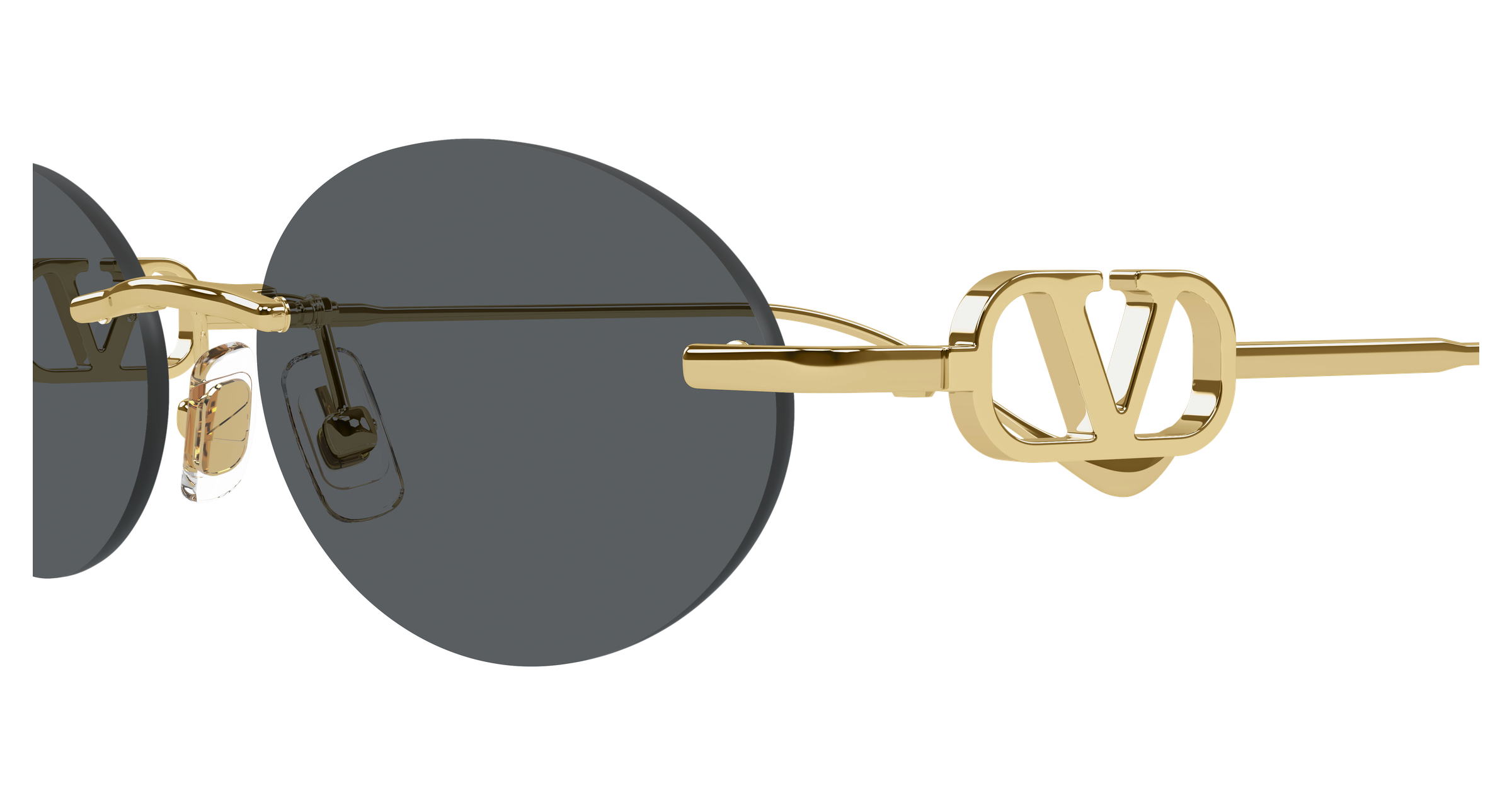 Valentino VG0032S 001 gold gold grey 53