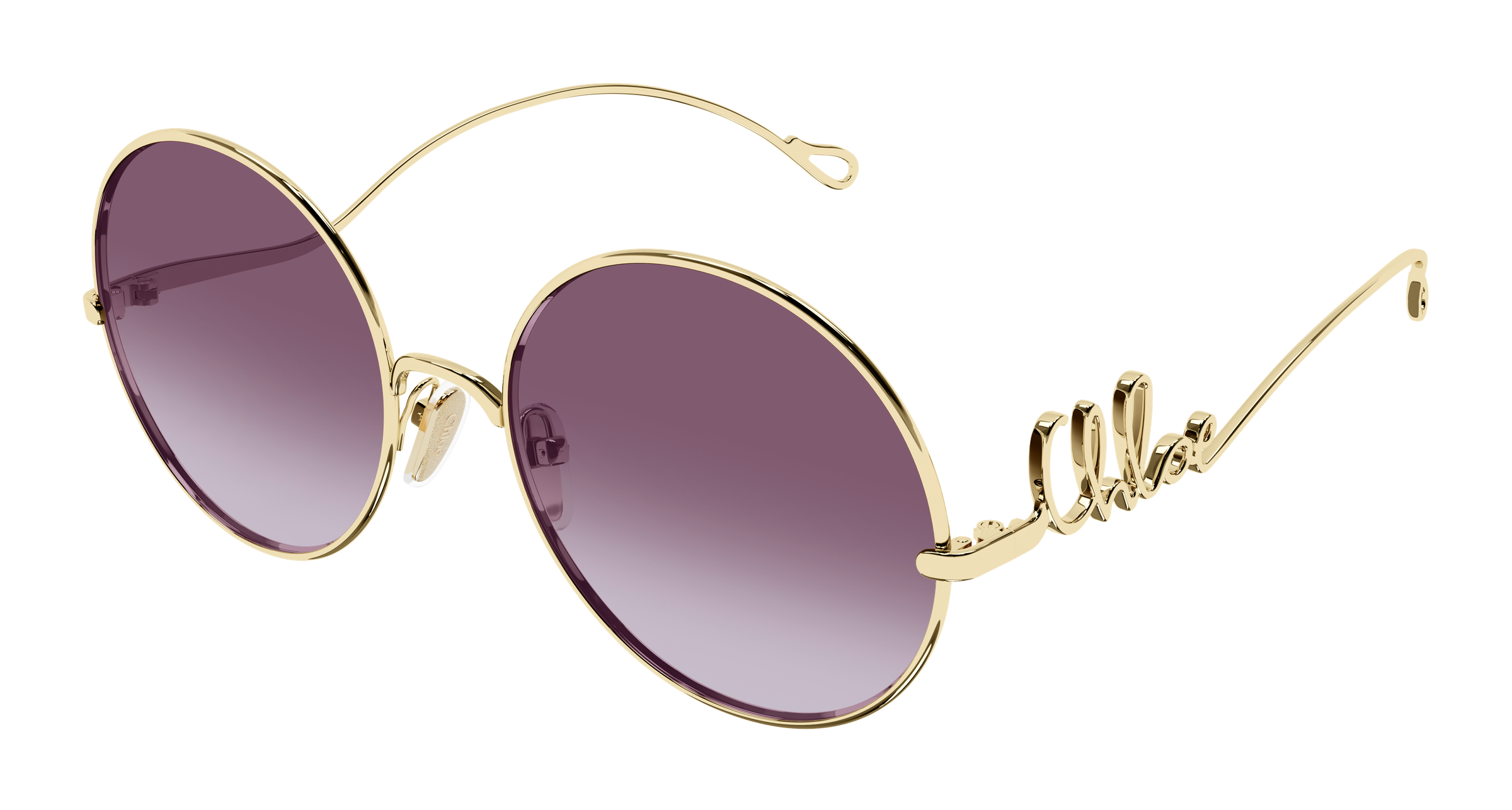 CHLOE CH0372S 002 gold gold red 56