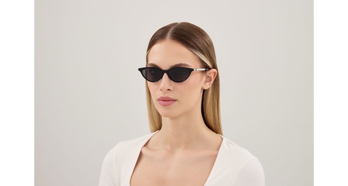 Gucci GG2211S 002 black silver grey 54