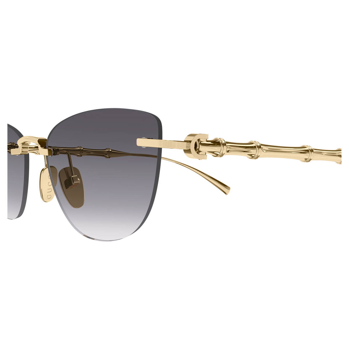 Gucci GG2063S 001 gold gold grey 55