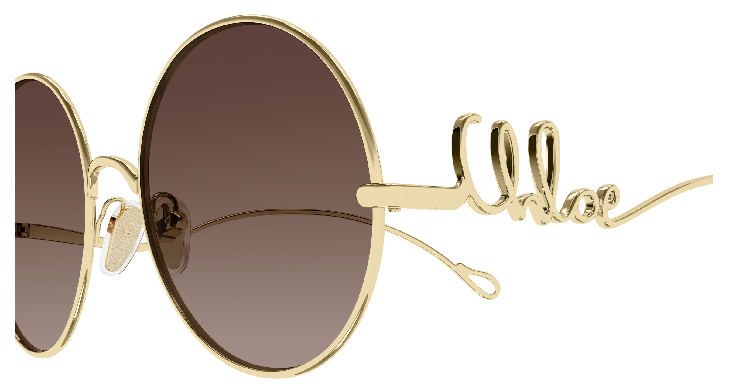 CHLOE CH0372S 001 gold gold brown 56