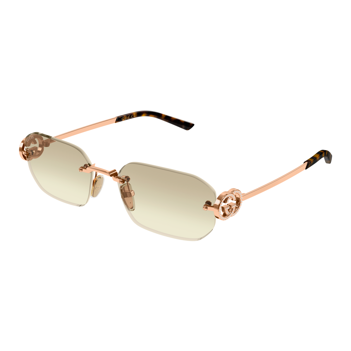 Gucci GG2228S 004 gold gold brown 57