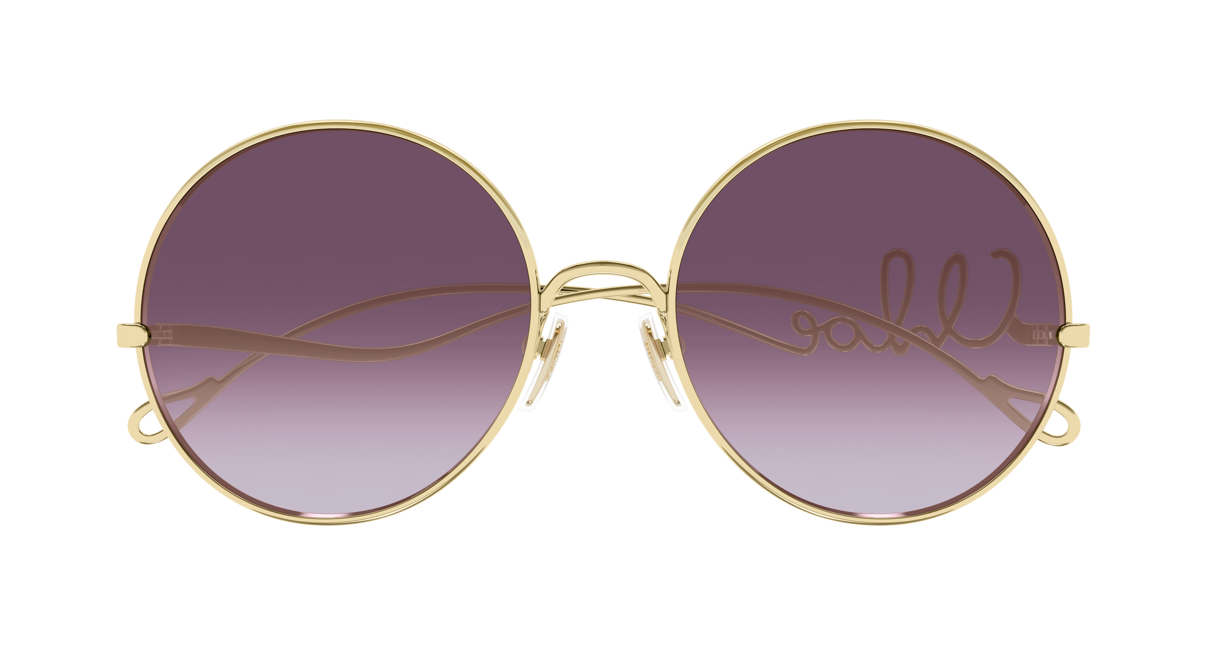 CHLOE CH0372S 002 gold gold red 56