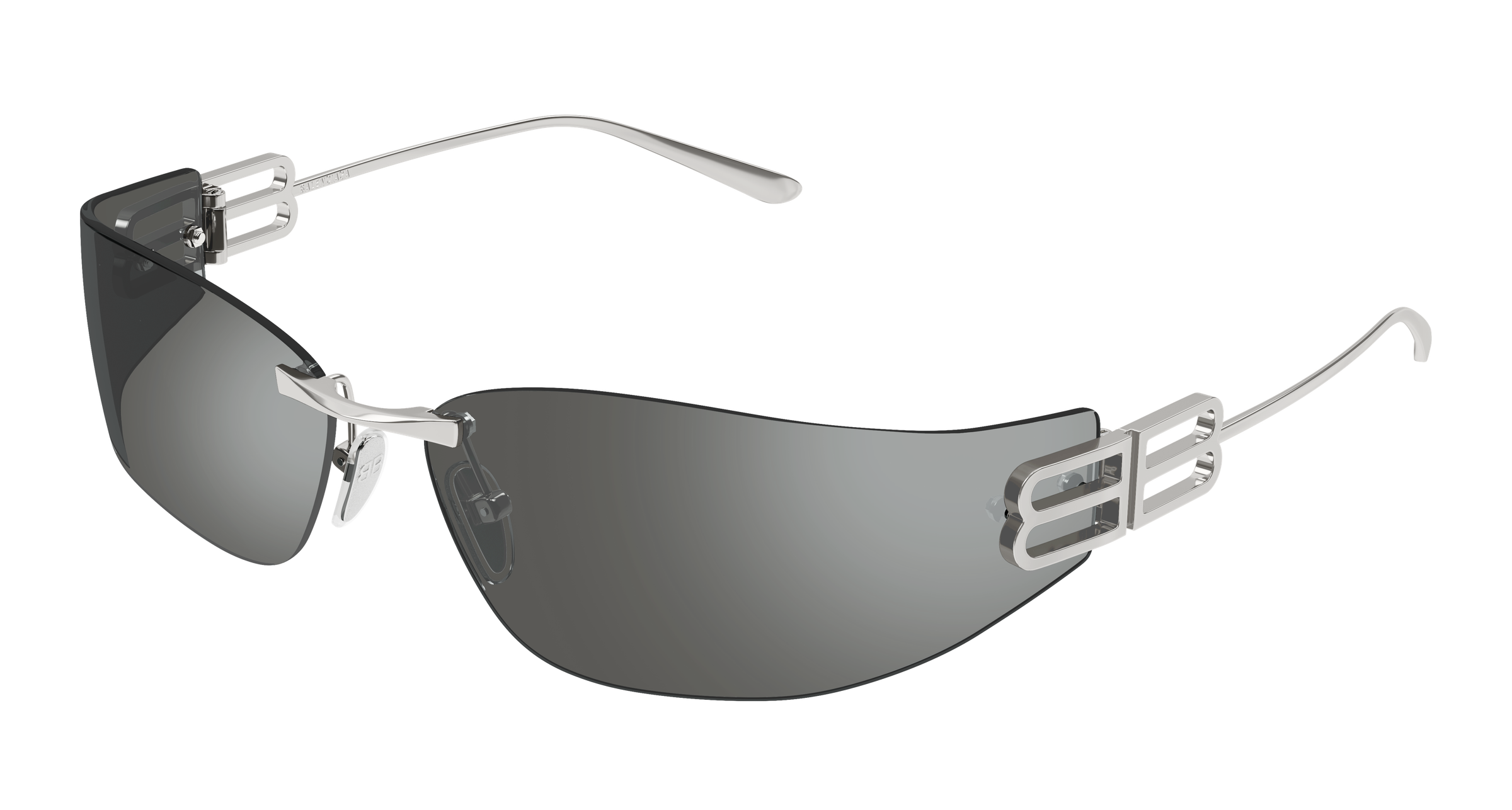 Balenciaga BB0484S 003 ruthenium ruthenium s 76