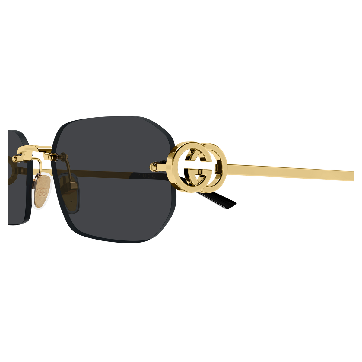 Gucci GG2228S 001 gold gold grey 57